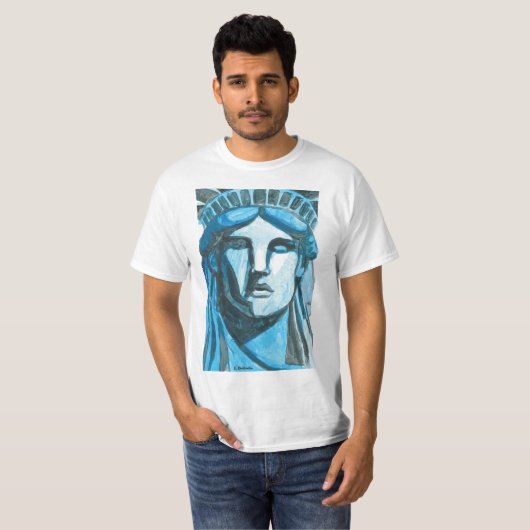 Lady Liberty - Ik ben bij haar T-shirt (Voorkant volledig)
