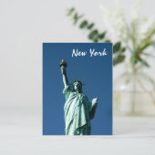 Lady Liberty (kleur) Briefkaart (Staand voorkant)