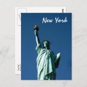 Lady Liberty (kleur) Briefkaart (Voorkant / Achterkant)
