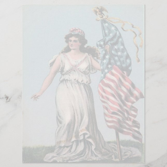 Lady Liberty Letterhead (Voorkant)