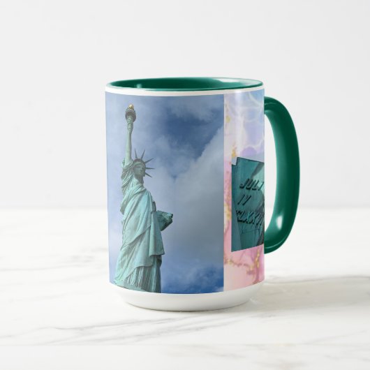 Lady Liberty Mug (Devant droit)