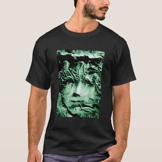 Lady Liberty op Mars T-shirt (Voorkant)