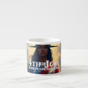 Lady Liberty opnieuw voorgesteld – Een nieuw gezic Espresso Kop