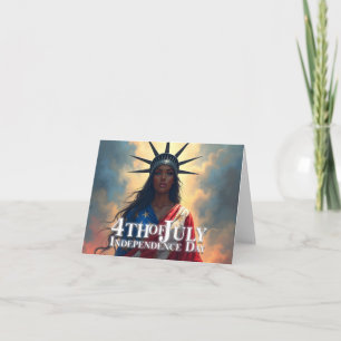 Lady Liberty opnieuw voorgesteld - Een nieuw gezic Kaart