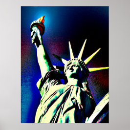 Lady Liberty Poster