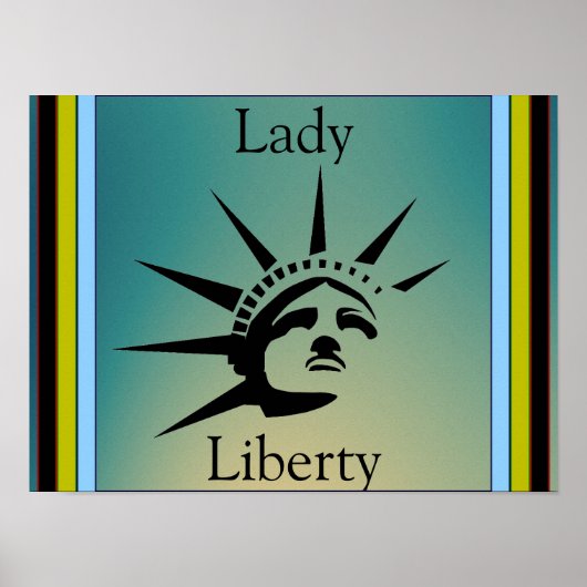 Lady Liberty Poster (Voorkant)