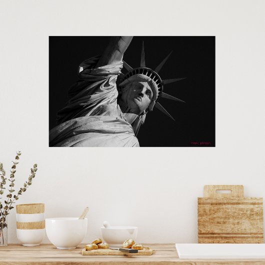 Lady Liberty Poster (Keuken)