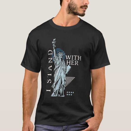 Lady Liberty T-shirt (Voorkant)