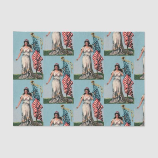  Lady Liberty Tissuepapier (Voorkant)