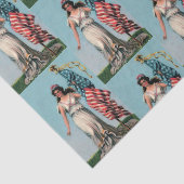  Lady Liberty Tissuepapier (Detail)