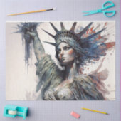 Lady Liberty Tissuepapier (Craft)