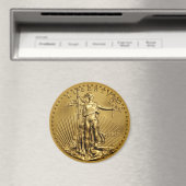 Lady Liberty US Gold Piece Magnet (In Situ (Lave-vaisselle))