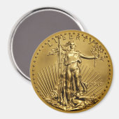 Lady Liberty US Gold Piece Magnet (Recto/Verso)