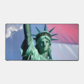 Lady Liberty USA Drapeau Sky Clouds Statue de la L (Recto)