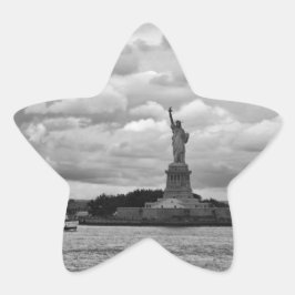 Lady Liberty. Vrijheidsbeeld, Verenigde Staten Ster Sticker