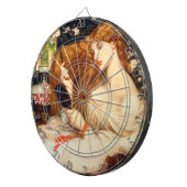 Lady Lilith (Verbluffende schoonheid met Long Red Dartbord (Voorkant Rechts)