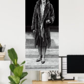 "LADY LINDY" AMELIA EARHART IN 1928 POSTER (Thuiskantoor)