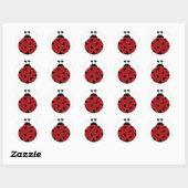Lady Love Bug Stickers (Vel)