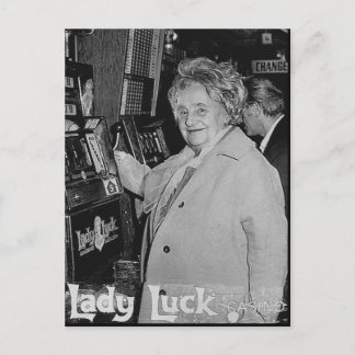 Lady Luck Briefkaart