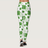 Lady Luck Clover St. Patrick's Day Leggings (Dos)