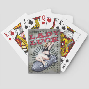 Lady luck WW2-kaarten Pokerkaarten