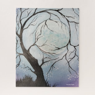 Lady Luna puzzel met cadeaudoos van Mendi Vernatte