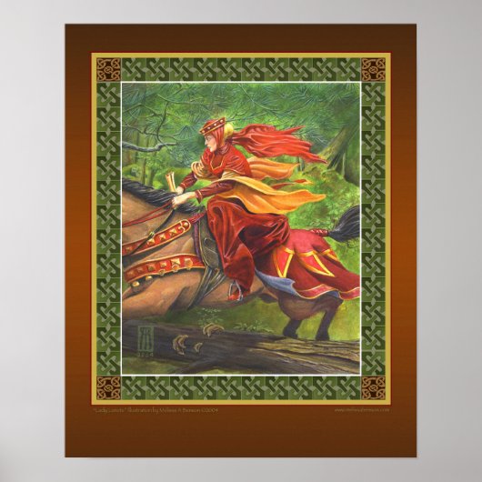 Lady Lunete print (Voorkant)