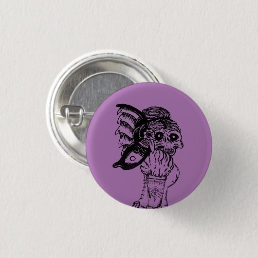Lady Macbeth Button (Voorkant /achterkant)