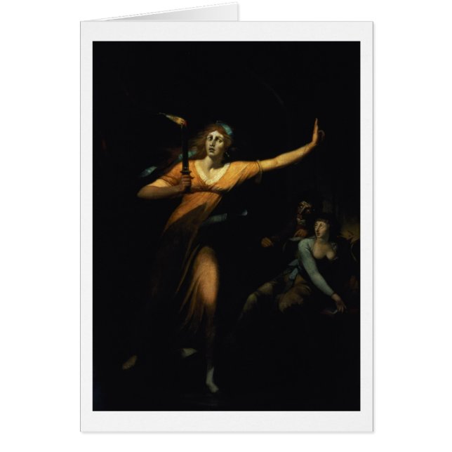 Lady Macbeth Sleepwalk, 1783 (olie op doek) (Voorkant)