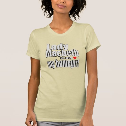 Lady Macbeth T-shirt (Voorkant)