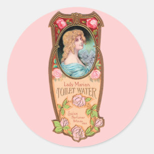  Lady Marian Toilet Water Label