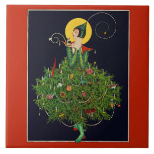 LADY MET CHRISTMAS GIFTS ART DECO BEAUTY MODE TEGELTJE