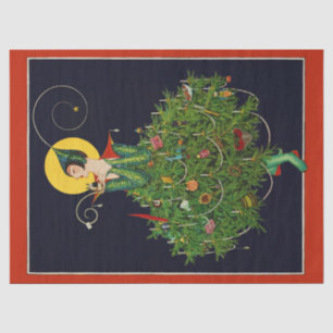 LADY MET CHRISTMAS GIFTS ART DECO BEAUTY MODE TISSUEPAPIER