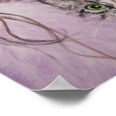 LADY MET EEN KAT, POSTER (Hoek)