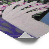 LADY MET EEN VAN POSTER (Hoek)