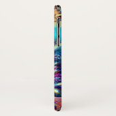 LADY MET FEATHERED MASK Venetian Masquerade Night Case-Mate iPhone Case (Achterkant/links)