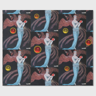 LADY MET FOENIX, ART DECO BEAUTY MODE COSTUME CADEAUPAPIER