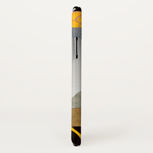 LADY MET ROSE MONOGRAM Case-Mate iPhone CASE (Achterkant / rechts)