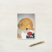 LADY MET ROSE ROSE Beauty-Mode Post-it® Notes (Op bureau)