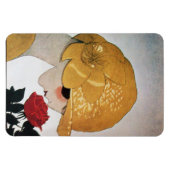 LADY MET ROSE ROSE MAGNEET (Horizontaal)