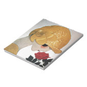 LADY MET ROSE ROSE NOTITIEBLOK (Gedraaid)