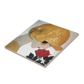 LADY MET ROSE ROSE TEGELTJE (Zijkant)