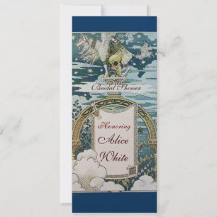 LADY MET UNICORN VRIJGEZELLENFEEST ARTITY Gold Kaart