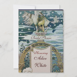 LADY MET UNICORN VRIJGEZELLENFEEST PARTY Champagne Kaart