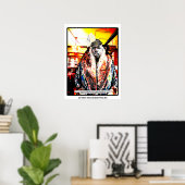 Lady Midnight: Harlem's stem onder het licht van D Poster (Thuiskantoor)