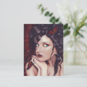 Lady Monarch Briefkaart (Staand voorkant)