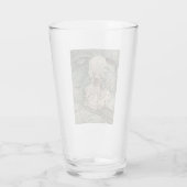 Lady Mouse in een Mob-Pet (door Beatrix Potter) Glas (Achterkant)
