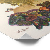 Lady 'N Butterflies Canvas Print (Hoek)