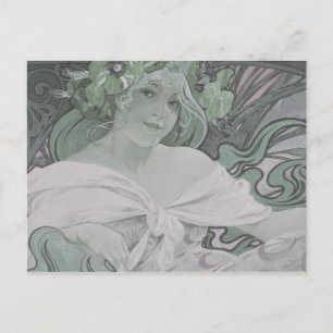 Lady Natuur Briefkaart