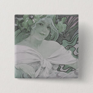 Lady Natuur Button